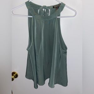 Jade green blouse